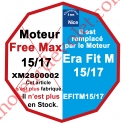 Moteur Nice Radio Free-Max 15/17 Av FdC Electro & Fréquence 433,92MHz Rolling Code M 50, Remplacé par EFITM1517