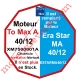 Moteur Nice Filaire TO MAX A 40/12 Av FdC Electroniques Réglables de l'inverseur M 50, Remplacé par ESTARMA4012