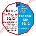 Moteur Nice Filaire TO MAX A 50/12 Av FdC Electroniques Réglables de l'inverseur M 50, Remplacé par ESTARMA5012