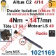 Moteur Altus C2 4/14 Rts Avec Tête LT 50 sans Mds Double Isolation Classe II