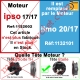 Moteur Somfy Ipso 17/17 LT 50