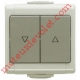 Inverseur Niko Etanche ip 55 en Applique à Position Fixe  (remplacé par ENN35041)