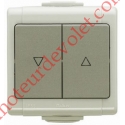 Inverseur Niko Etanche ip 55 en Applique à Position Fixe  (remplacé par ENN35041)