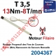 Moteur Filaire Avec FdC à Réglage Progressif 13/8 sans Carré T3,5 sans Mds, remplacé par la réf 2008675